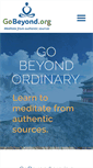 Mobile Screenshot of gobeyond.org